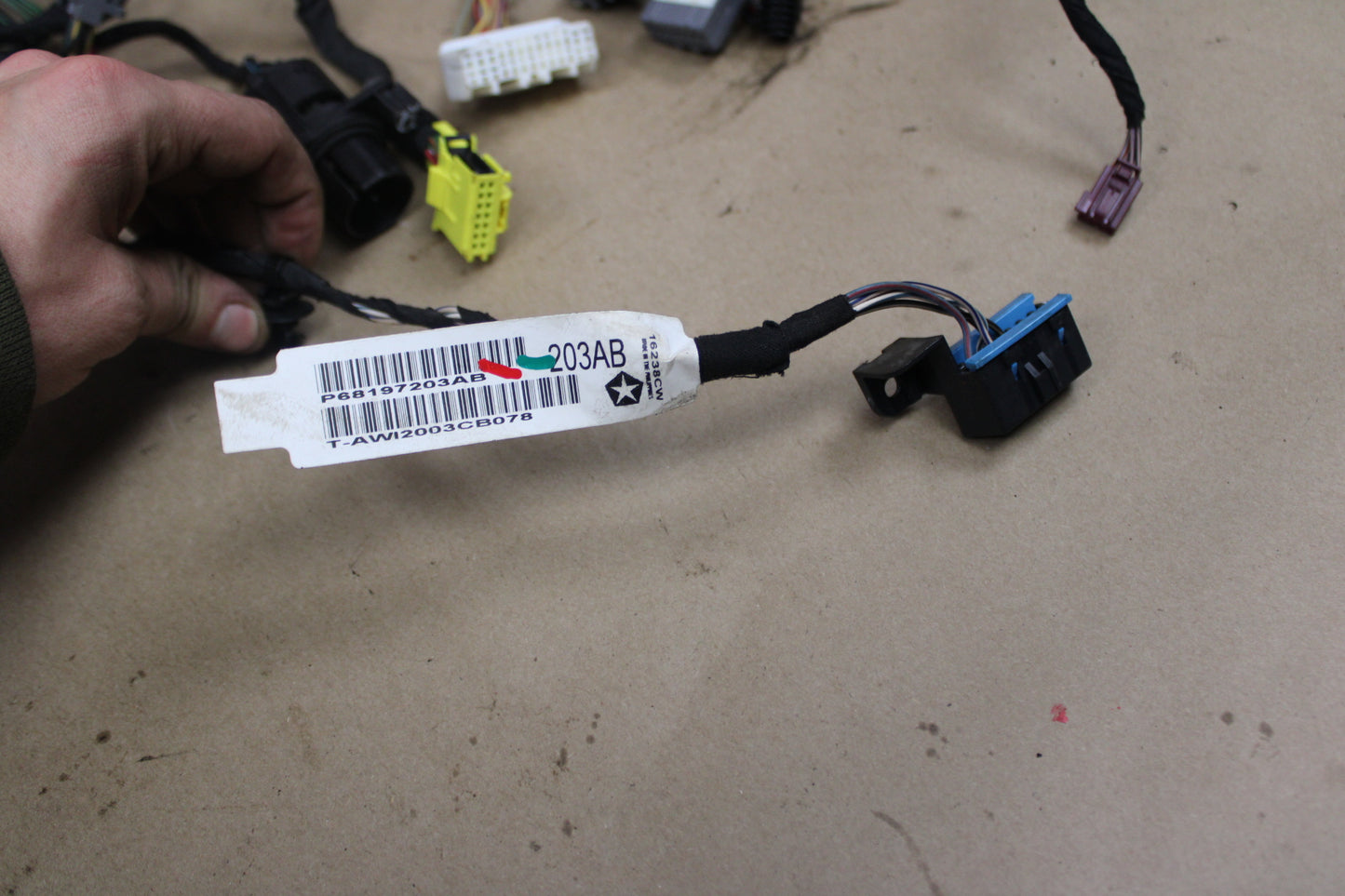 2014 Dodge Challenger SRT8 Instrument Dash Panel Wire Wiring Harness OEM