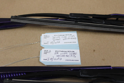 08-23 DODGE CHALLENGER WINDSHIELD WIPER ARMS PAIR OEM 68044161AB 68044160AB