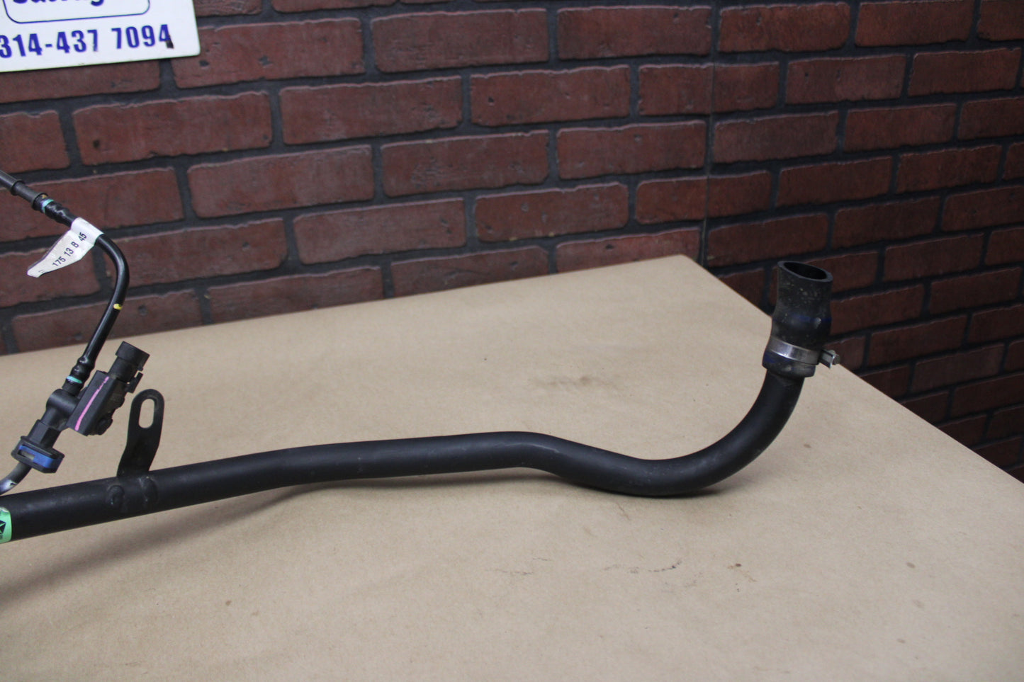 11-23 DODGE CHALLENGER SRT OEM FUEL GASOLINE TANK FILLER NECK HOSE TUBE