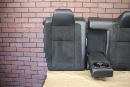 15-23 Dodge Challenger R/T Scat Pack Black Alcantara Suede Leather Seat Set