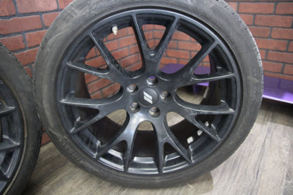15-23 OEM CHARGER CHALLENGER SCAT PACK HELLCAT Y SPOKE 20X9.5 WHEEL RIM TIRE SET