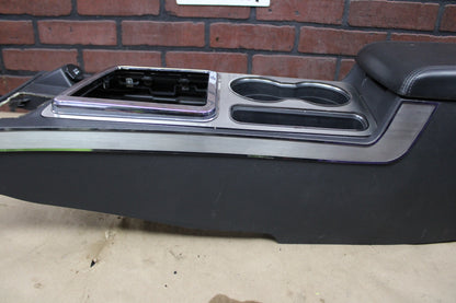 2008-2014 Dodge Challenger SRT Black Center Console Assembly OEM w/ Cupholders