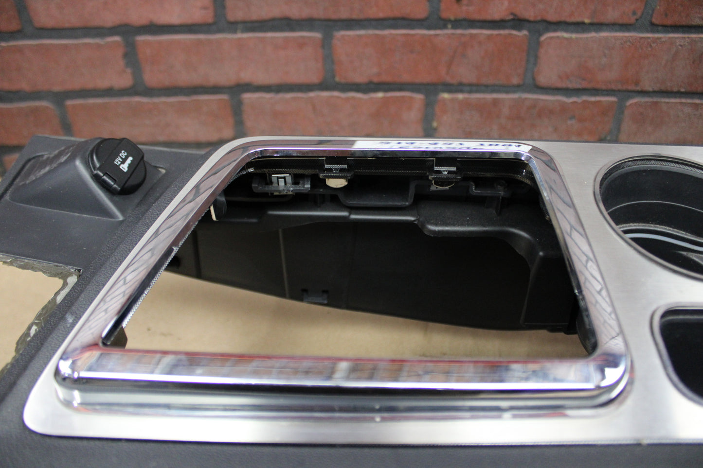 2008-2014 Dodge Challenger SRT Black Center Console Assembly OEM w/ Cupholders