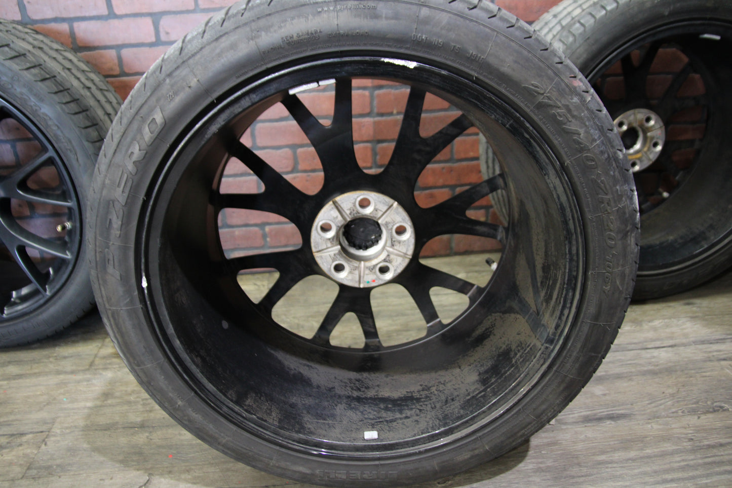 15-23 OEM CHARGER CHALLENGER SCAT PACK HELLCAT Y SPOKE 20X9.5 WHEEL RIM TIRE SET