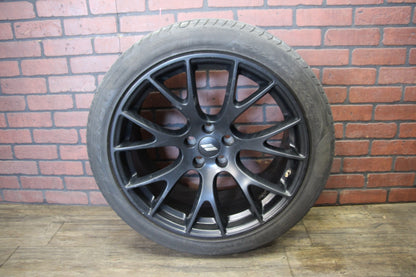 15-23 OEM CHARGER CHALLENGER SCAT PACK HELLCAT Y SPOKE 20X9.5 WHEEL RIM TIRE SET