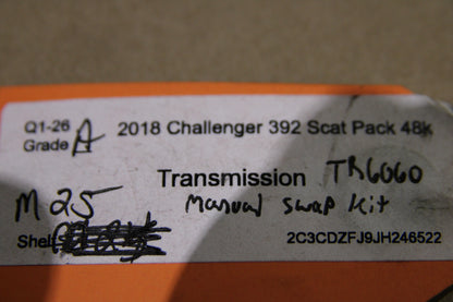 DODGE CHALLENGER 392 SCAT PACK 15-23 MANUAL TR6060 TRANSMISSION SWAP KIT