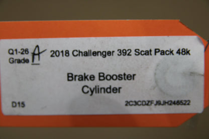2015-2023 Dodge Challenger Power Brake Booster W/Master Cylinder 04581644AK OEM