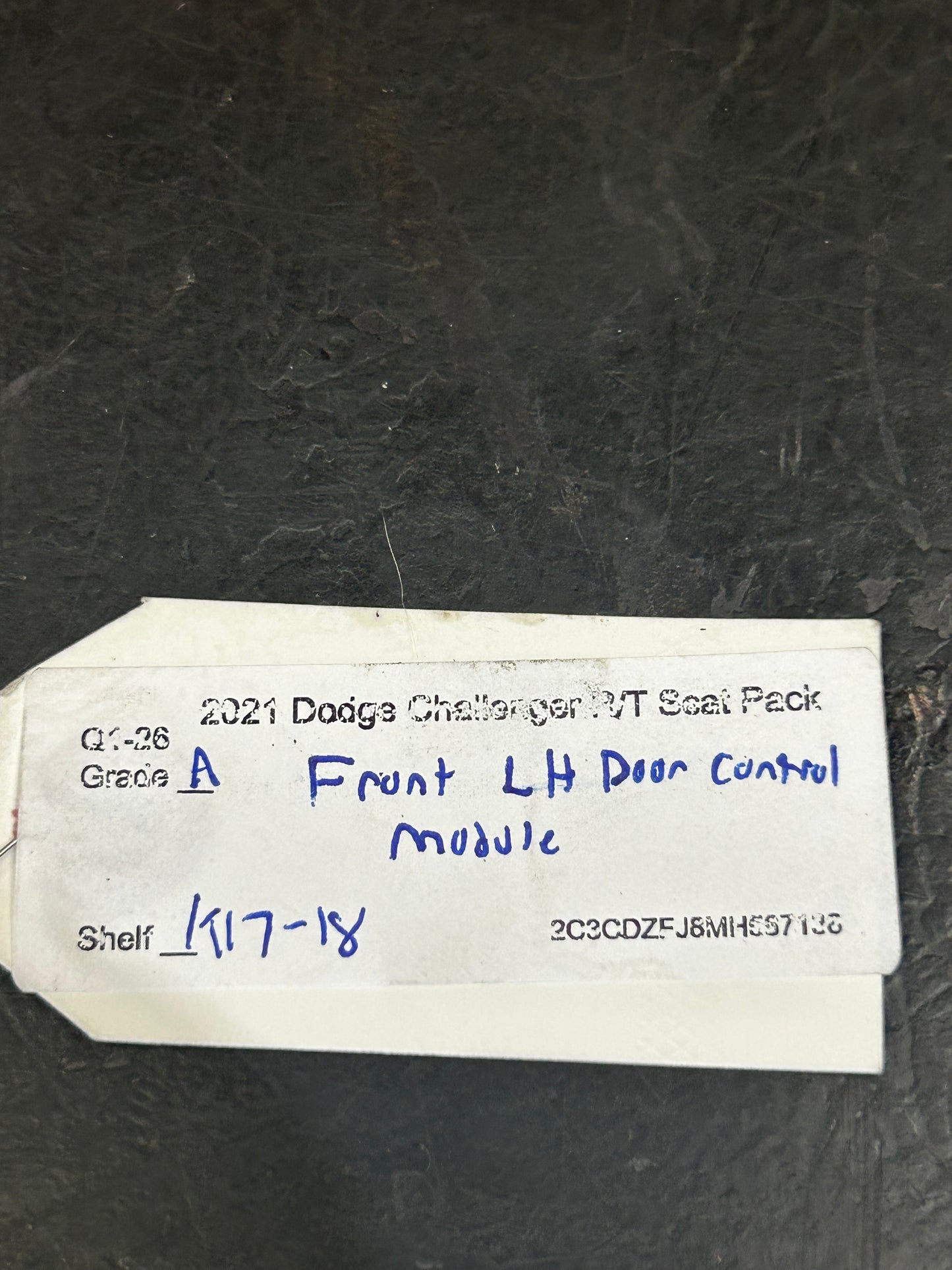 2020-2021 Dodge Challenger Front Driver Left Door Control Module 68503655AA OEM
