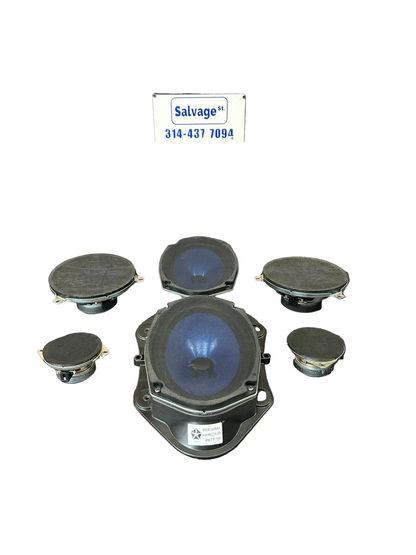 09-23 Dodge Challenger SP Set of 6 Speakers Front & Rear 52851560AA OEM *TESTED*
