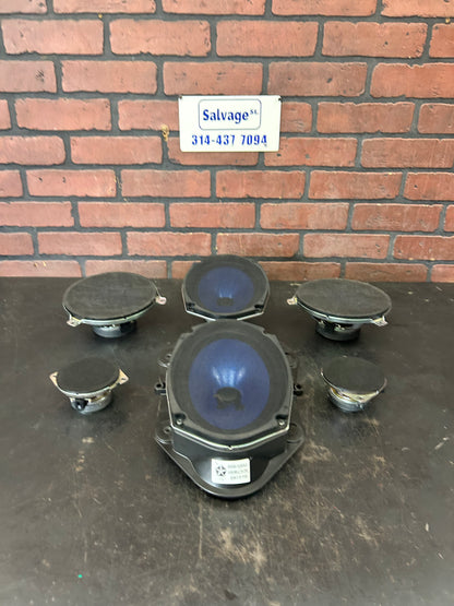 09-23 Dodge Challenger SP Set of 6 Speakers Front & Rear 52851560AA OEM *TESTED*