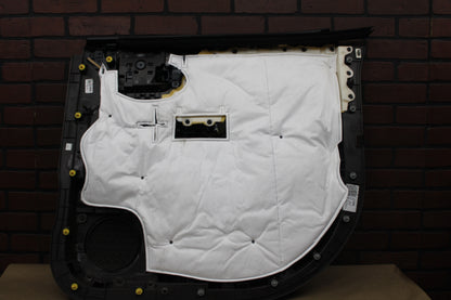 16-19 SIERRA SILVERADO CREW CAB DRIVER LH REAR INTERIOR DOOR PANEL OEM 84365049