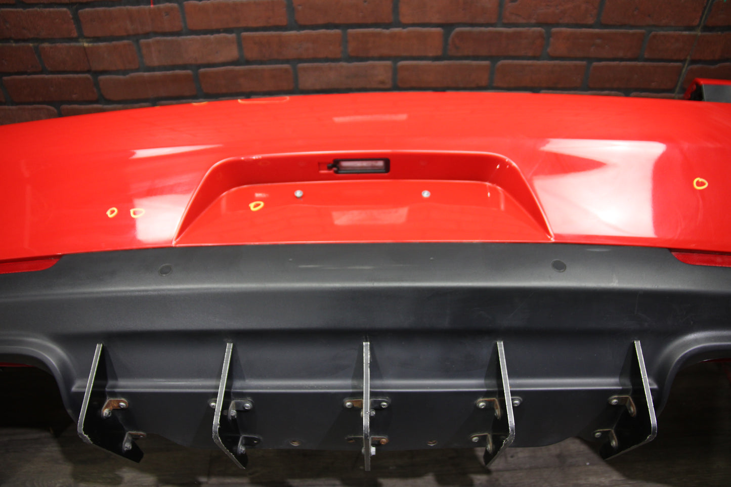 2015-2020 Dodge Challenger Rear Bumper Fascia Cover w/ Diffuser Assembly OEM