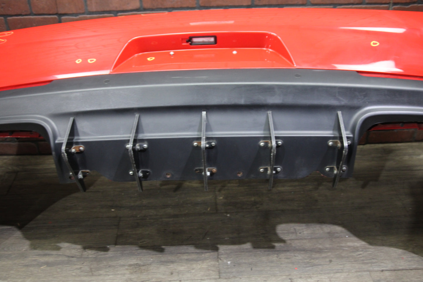 2015-2020 Dodge Challenger Rear Bumper Fascia Cover w/ Diffuser Assembly OEM
