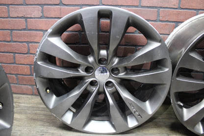 2011-2014 Dodge Charger SRT Alloy Factory Wheel Rim Set 5 V-Spoke Silver OEM