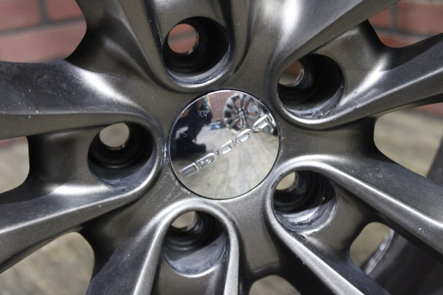 2011-2014 Dodge Charger SRT Alloy Factory Wheel Rim Set 5 V-Spoke Silver OEM