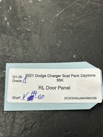 2019-2023 Dodge Charger OEM Rear Passenger Right Side Door Panel 6RA382X9AC
