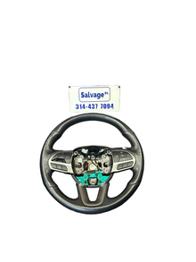 2018 - 2023 DODGE CHALLENGER STEERING WHEEL W/ SWITCH BUTTON OEM 5VG202XCAF