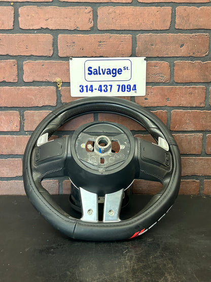 11-14 Dodge Challenger SRT8 Auto Flat Bottom Steering Wheel 1RM45XDVAD OEM 179k