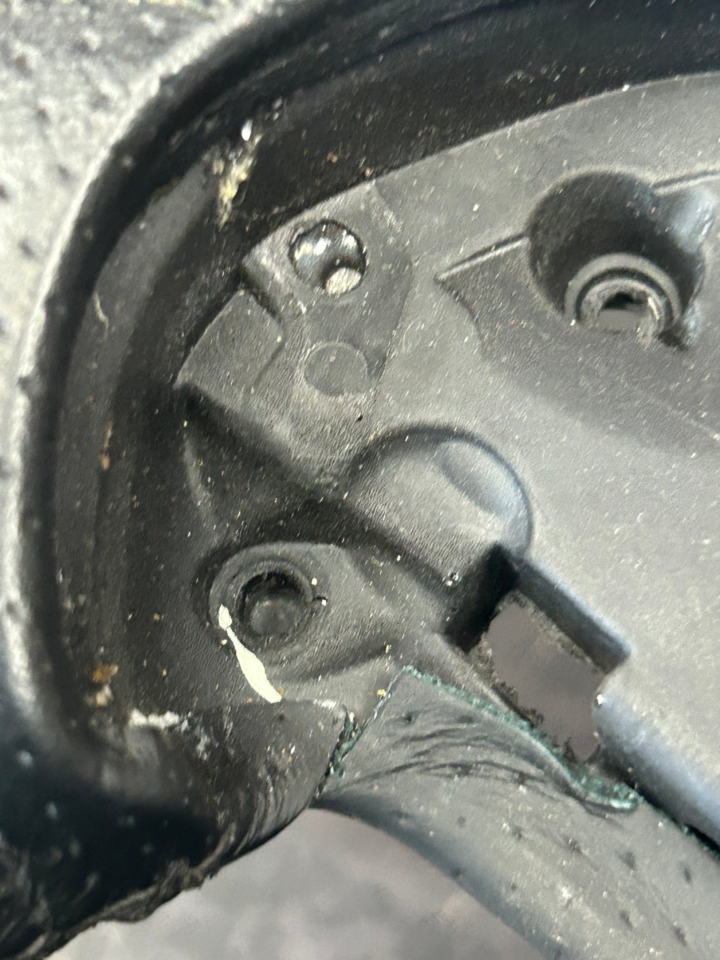 2015-2023 Dodge Challenger Charger Steering Wheel Leather Black OEM *No Buttons*