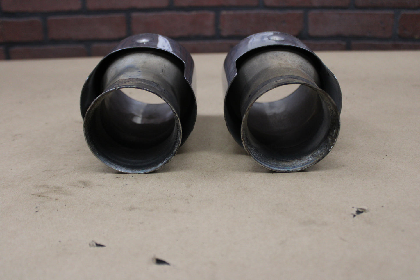 2015-2023 Dodge Charger Left & Right Tailpipe Exhaust Chrome Tips 5181585AB OEM