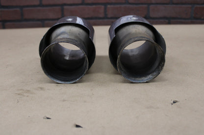 2015-2023 Dodge Charger Left & Right Tailpipe Exhaust Chrome Tips 5181585AB OEM