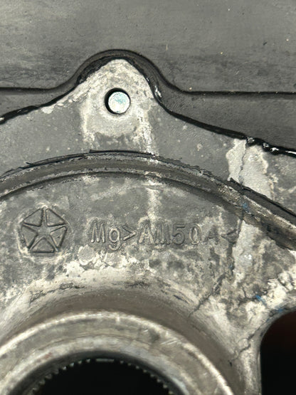 2015-2023 Dodge Challenger Charger Steering Wheel Leather Black OEM *No Buttons*