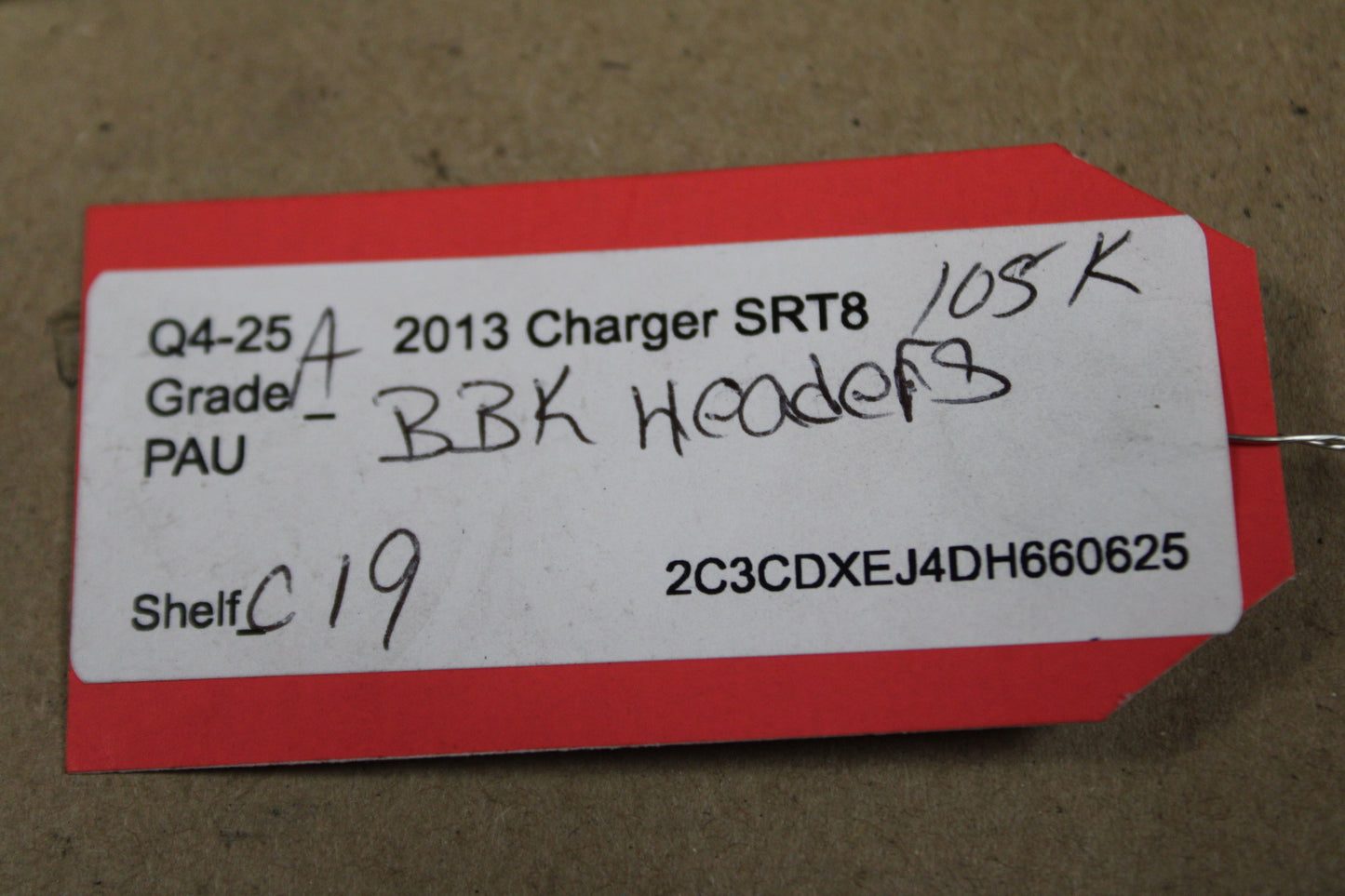 BBK 06-23 Charger Challenger SRT8 6.1 6.2 6.4L Full Length Headers Longtubes  1-7/8"