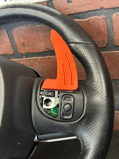 18-23 Dodge Challenger Charger Flat Bottom Steering Wheel Leather Black OEM
