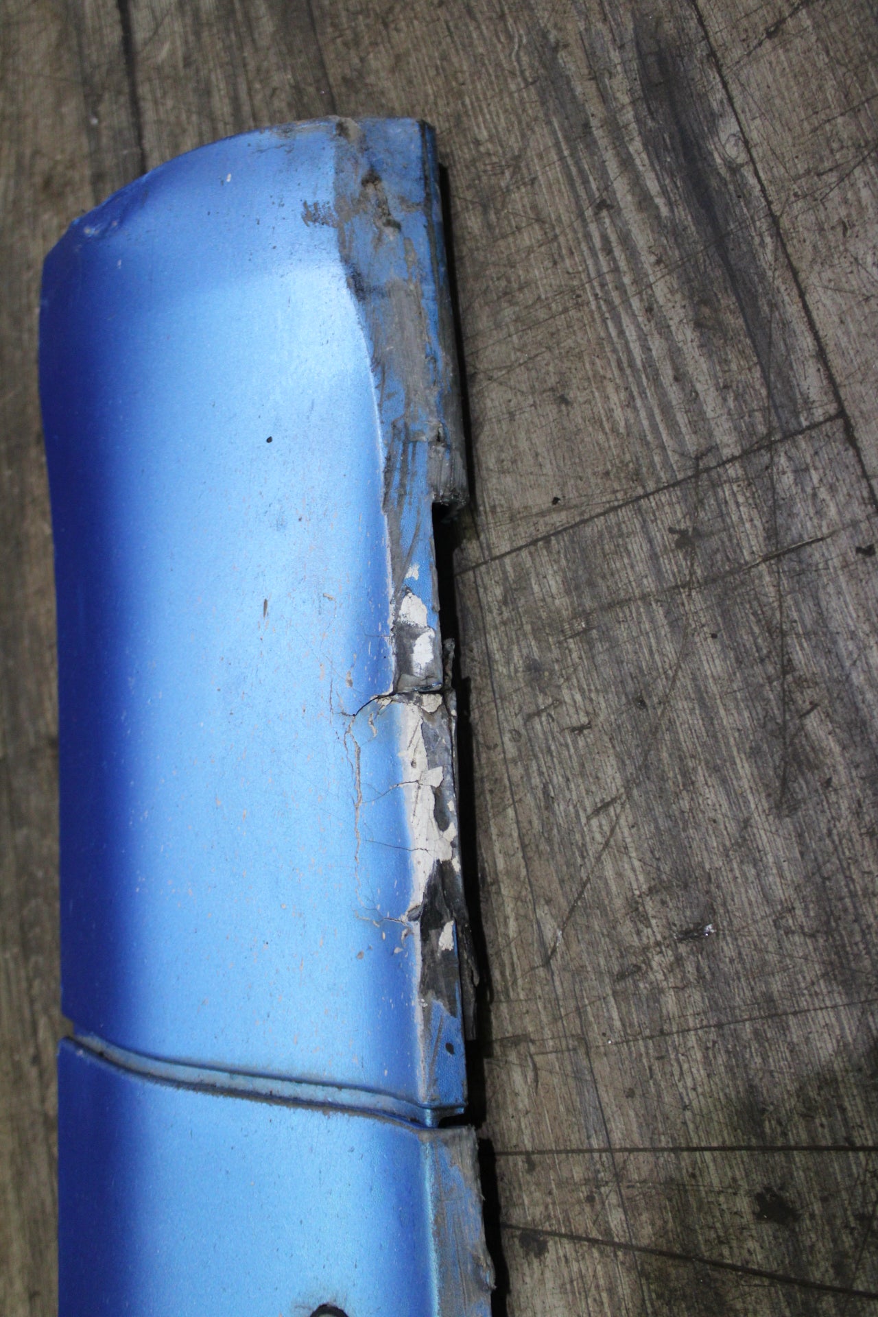 08-10 Dodge Charger SRT8 PQD Blue Rocker Cladding Sill Scuff Panel Molding Right