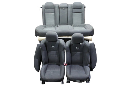 15-23 Dodge Charger Scat Pack Bee Complete Front Rear Seat Set Cloth Black OEM