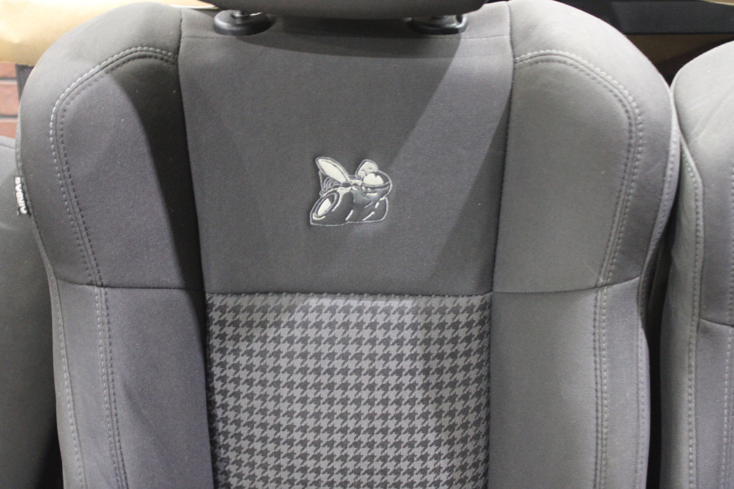 15-23 Dodge Charger Scat Pack Bee Complete Front Rear Seat Set Cloth Black OEM