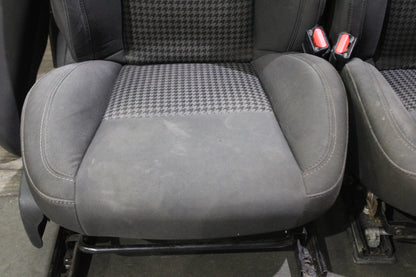 15-23 Dodge Charger Scat Pack Bee Complete Front Rear Seat Set Cloth Black OEM