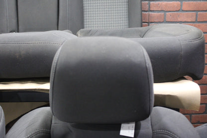 15-23 Dodge Charger Scat Pack Bee Complete Front Rear Seat Set Cloth Black OEM