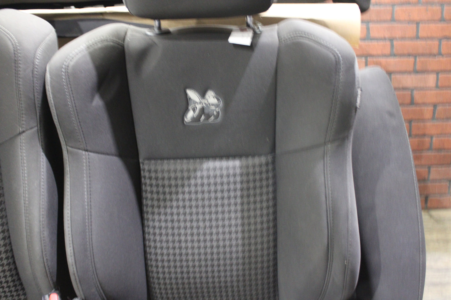 15-23 Dodge Charger Scat Pack Bee Complete Front Rear Seat Set Cloth Black OEM