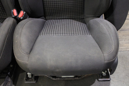 15-23 Dodge Charger Scat Pack Bee Complete Front Rear Seat Set Cloth Black OEM