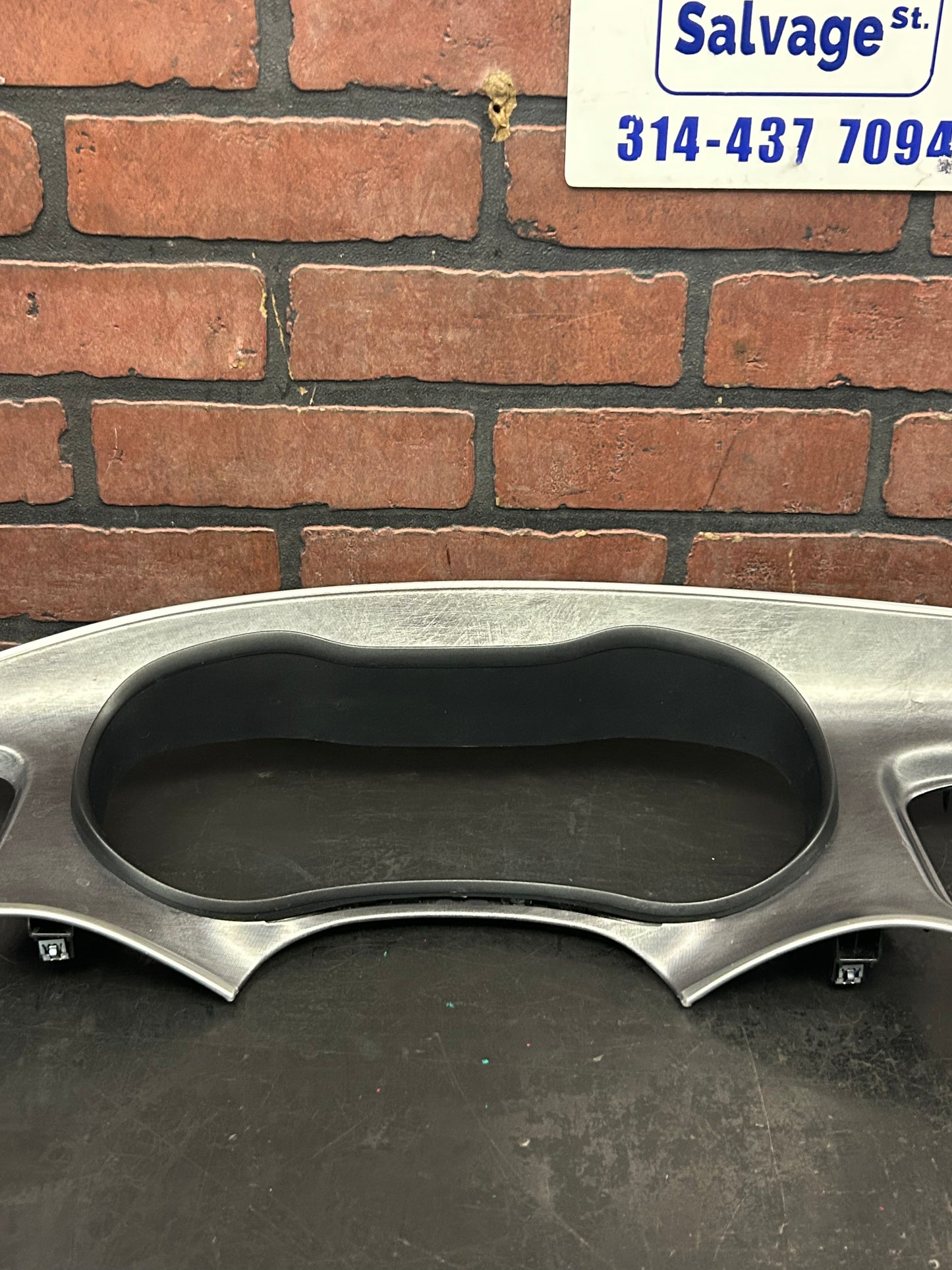 15-23 Dodge Charger Dashboard Cluster Surround Bezel Cover Trim Panel *DAMAGED*
