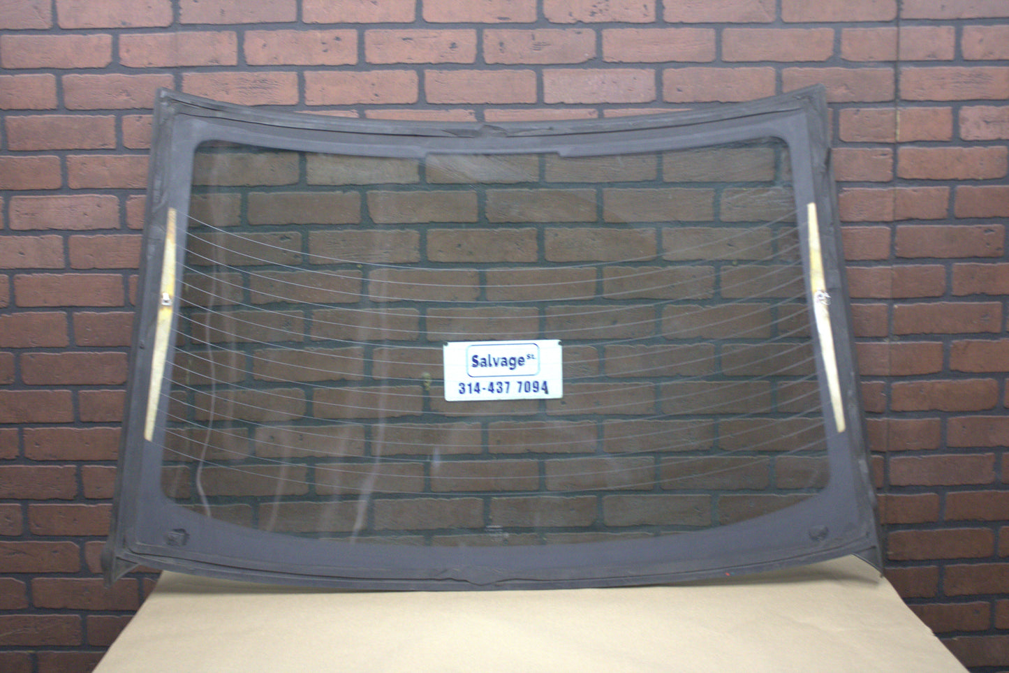 2013-2016 Dodge Dart Rear Back Window Assembly Glass Heated OEM