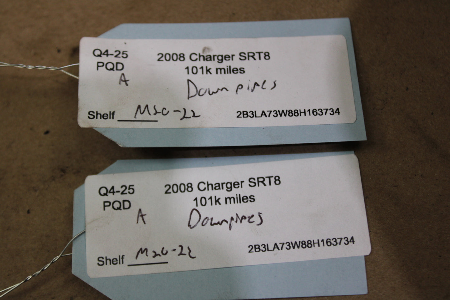 2005-2010 OEM Charger Challenger Magnum 300 Down Pipe Exhaust Left Right Pair