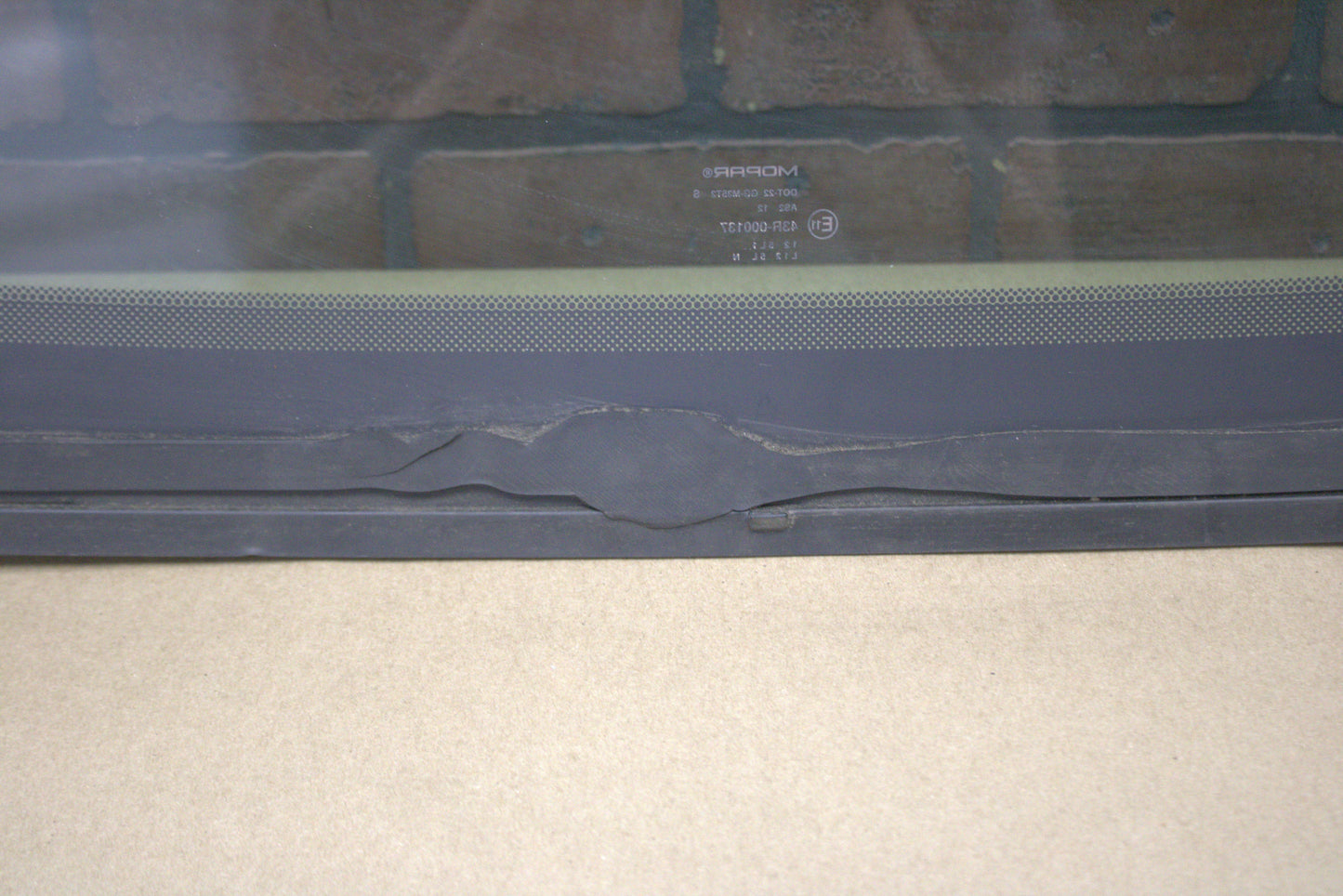2013-2016 Dodge Dart Rear Back Window Assembly Glass Heated OEM