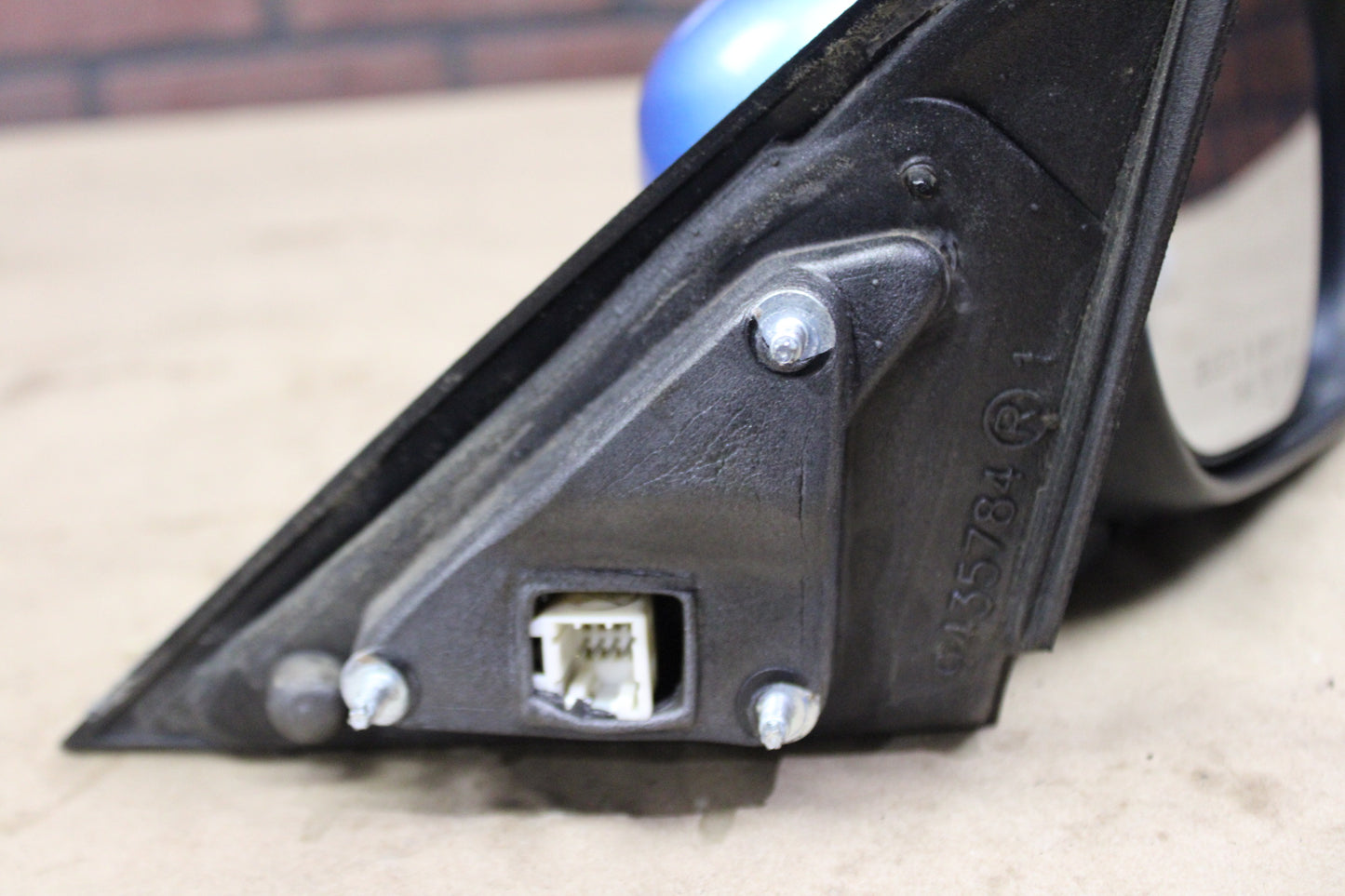 08-09 Dodge Charger Magnum 300 Blue PQD Power Heated Right Passenger Side Mirror