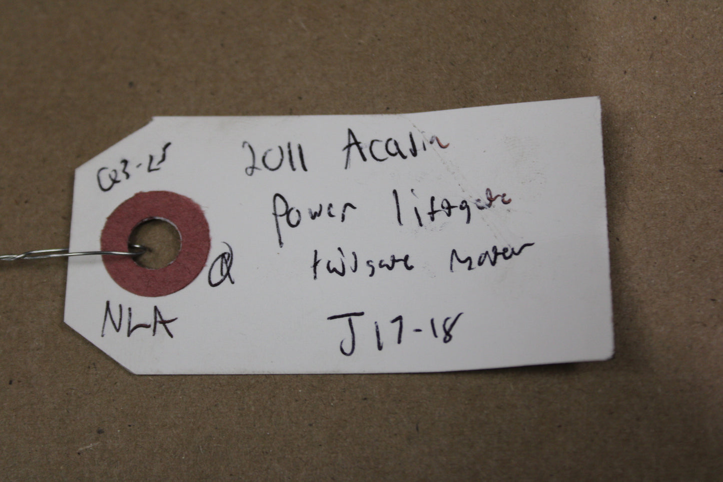 2009-2017 GMC Acadia GM Rear Compartment Lid Power Assisted Actuator Assembly