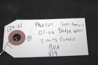 Paxton Supercharger 03-06 Gen 3 III Dodge Viper Timing Control Box 5A001-070