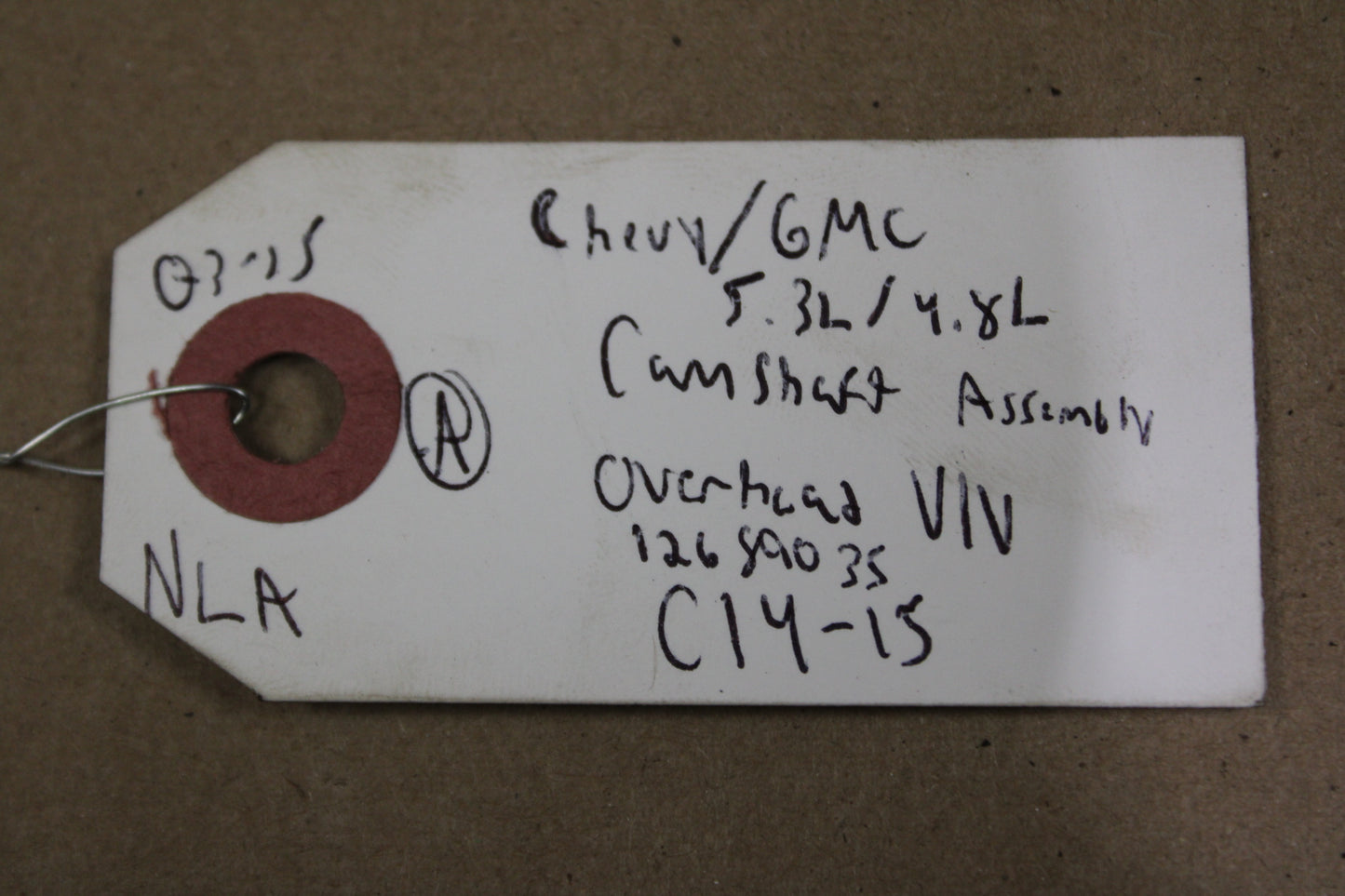 2007-17 GM General Motors Cam Camshaft 4.8L/5.3L Chevrolet Suburban Tahoe Yukon