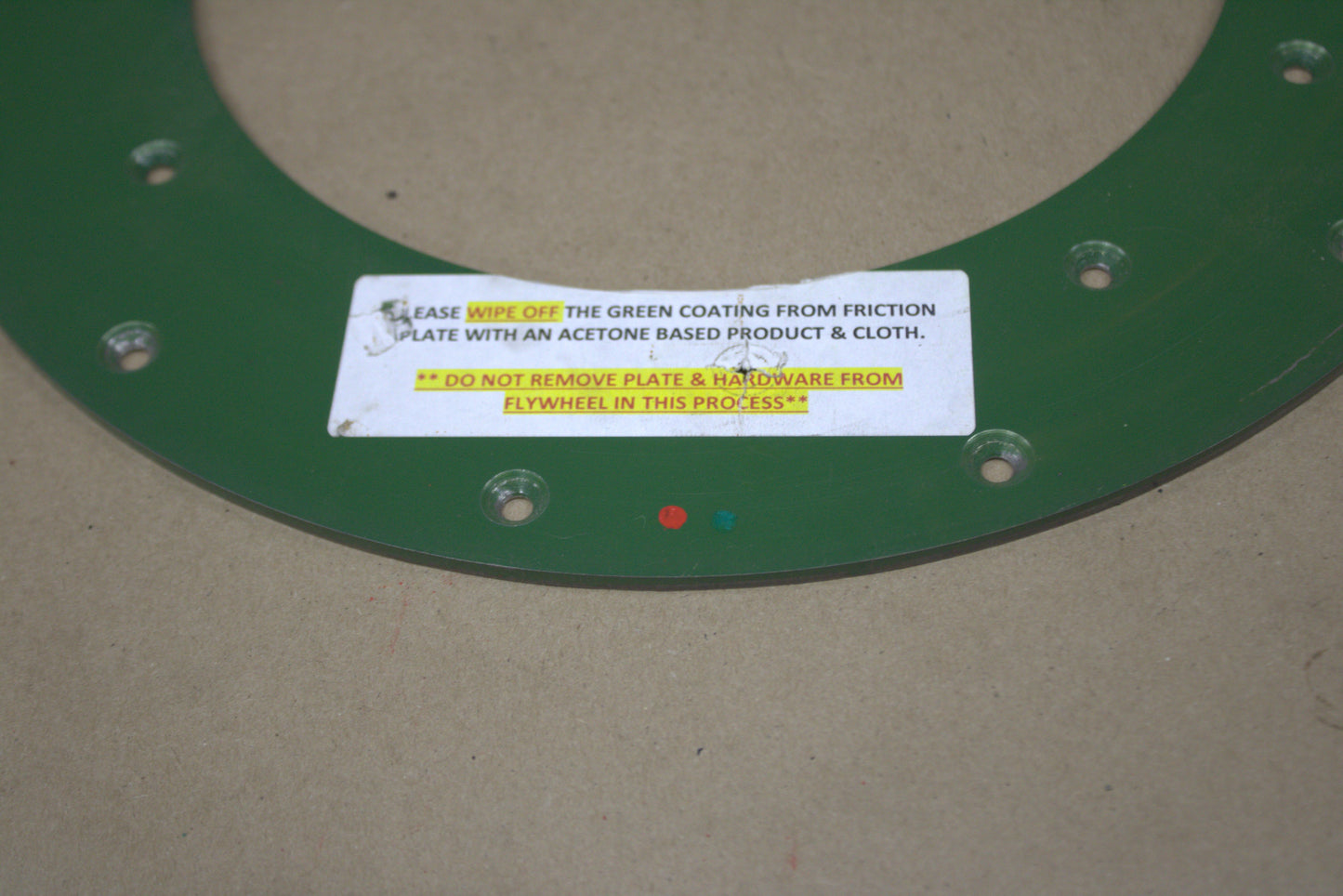 Fidanza Friction Plate for 04-06 Ram1500 SRT-10 8.3L / 92-06 Viper 8.0L/8.3L