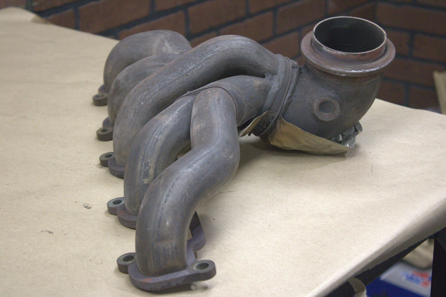 2003-2006 Gen 3 III Dodge Viper Exhaust Manifold Set W/Heat Shields & Clamps OEM
