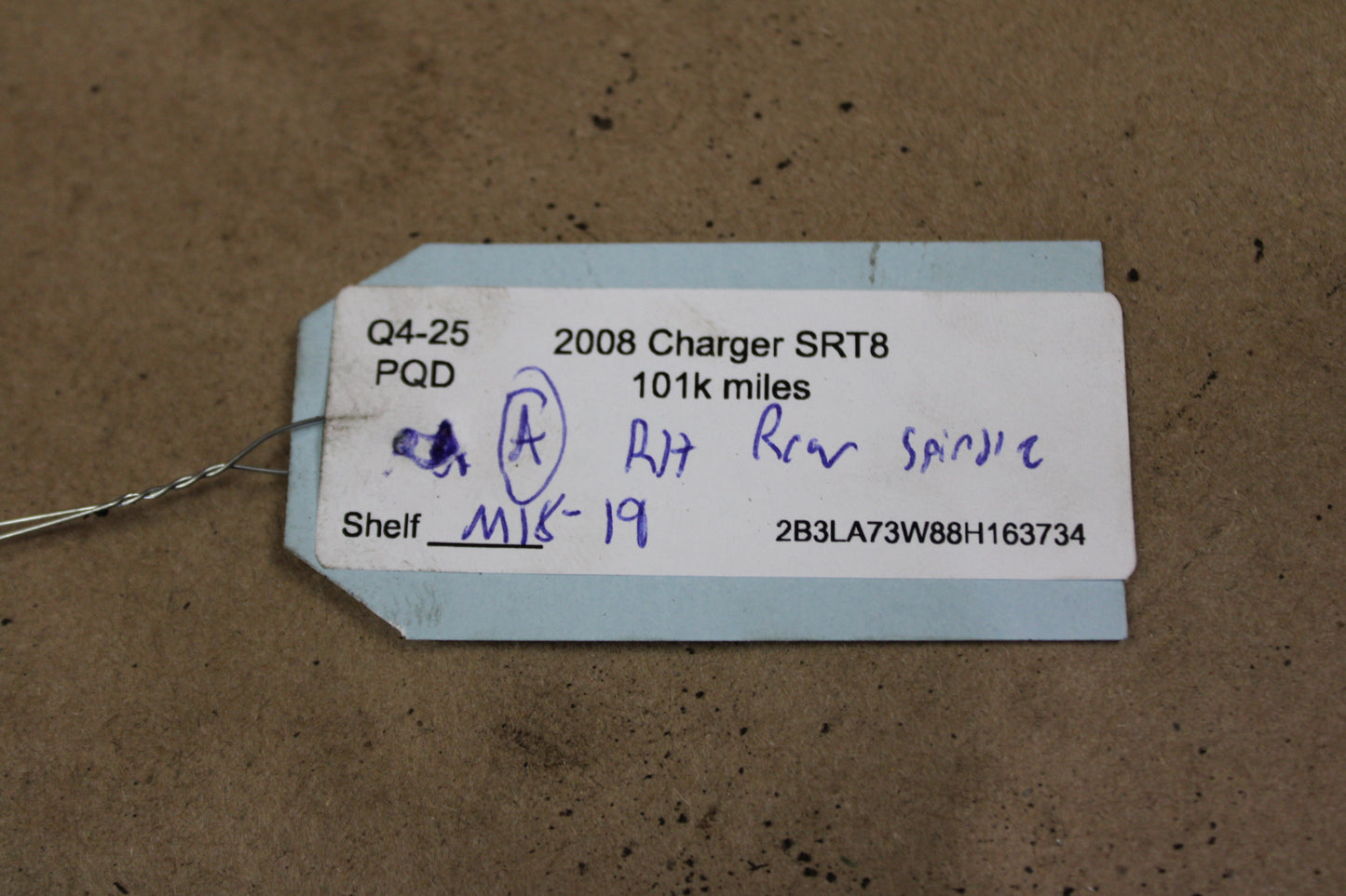 05-08 Dodge Charger Challenger Magnum 300 SRT8 6.1 Rear Knuckle Spindle Right