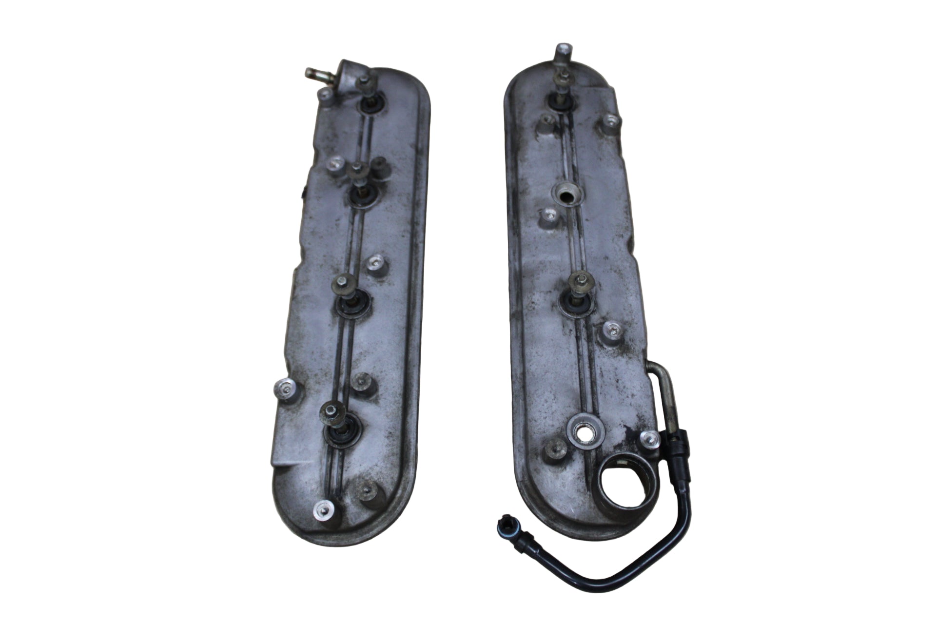 GM ENGINE SET VALVE COVER LEFT RIGHT 12611059 12611021 GM 6.2 V8 Small Block LS3