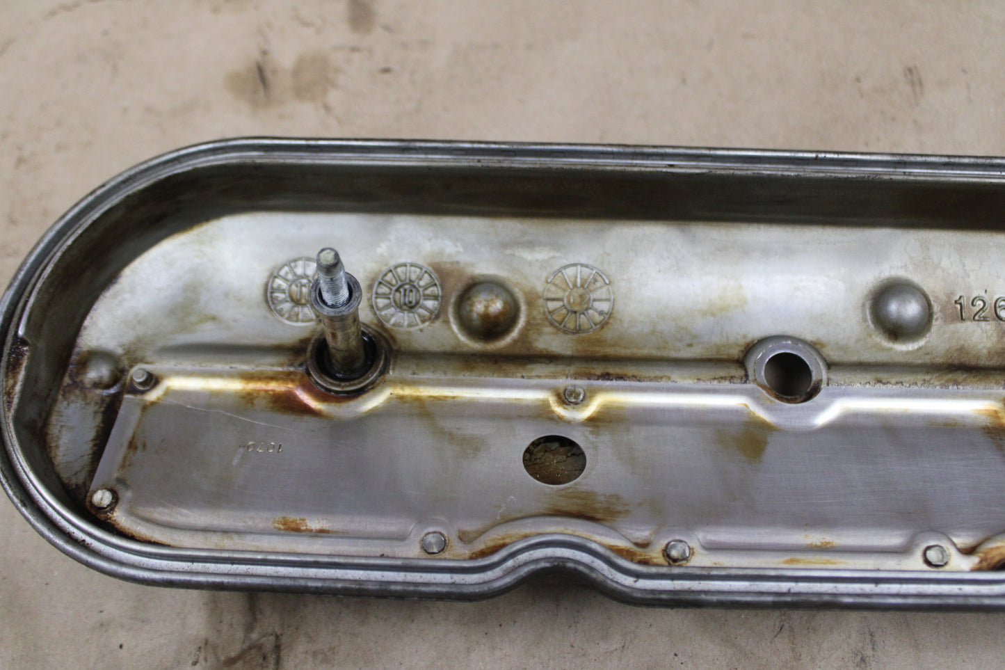 GM ENGINE SET VALVE COVER LEFT RIGHT 12611059 12611021 GM 6.2 V8 Small Block LS3