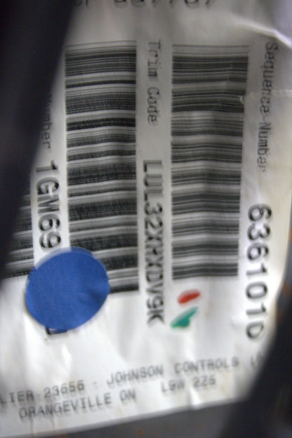 2011-14 Dodge Challenger SRT8 Orange Stripe Leather Suede Full Complete Seat Set