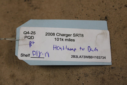 2008-2010 Dodge Charger Magnum R/T SRT8 Headlamp to Dash Wire Wiring Harness OEM